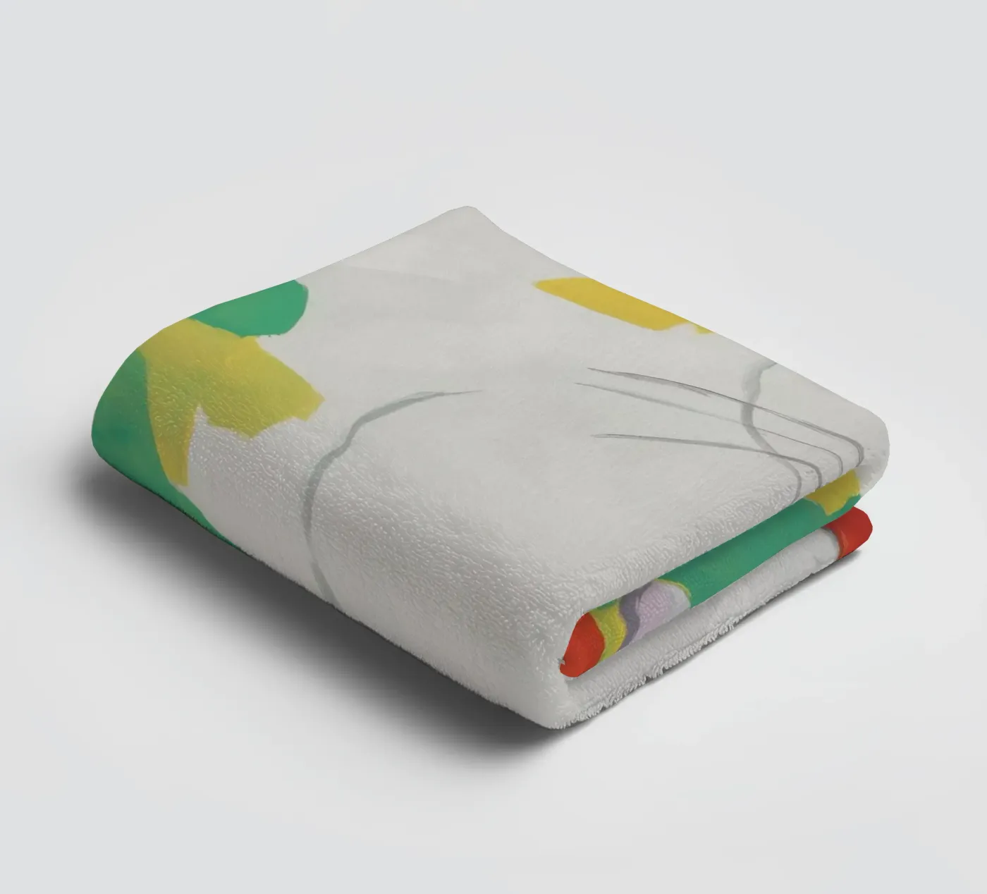 Calico Patchwork Majesty towel by Stone Patina