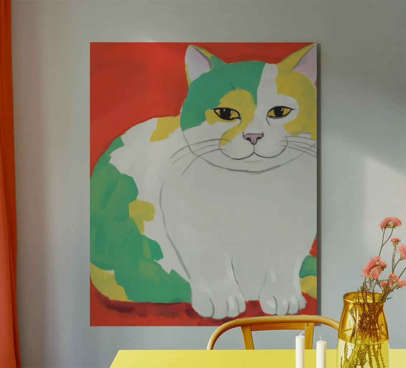 Calico Patchwork Majesty alluminio dibond da Stone Patina