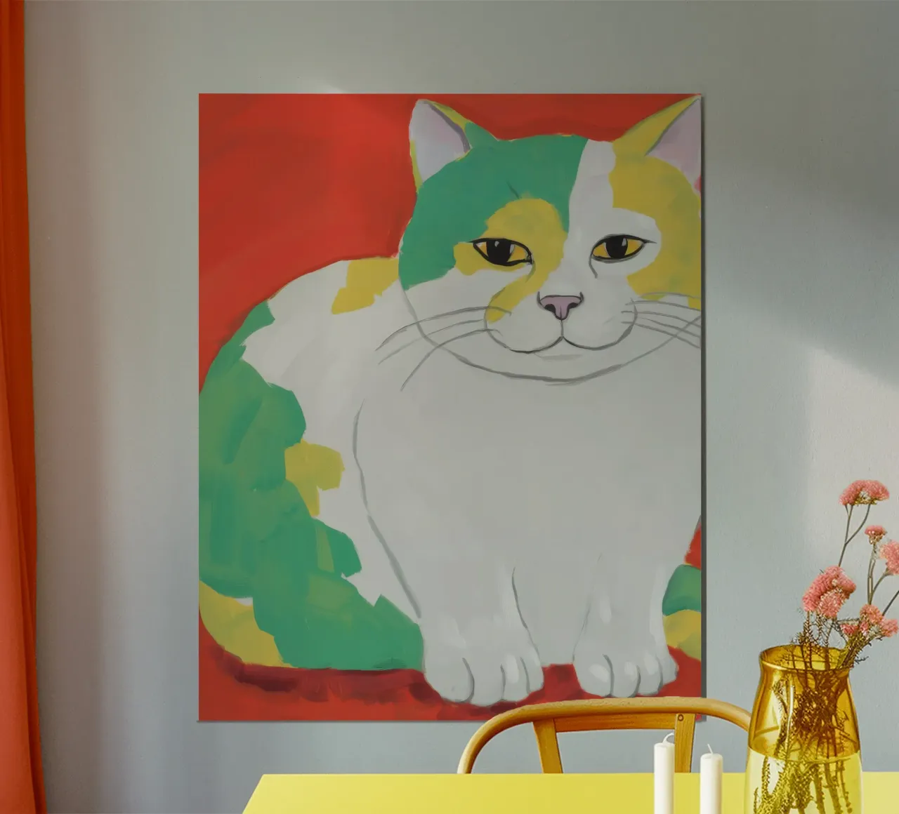 Calico Patchwork Majesty poster da Stone Patina