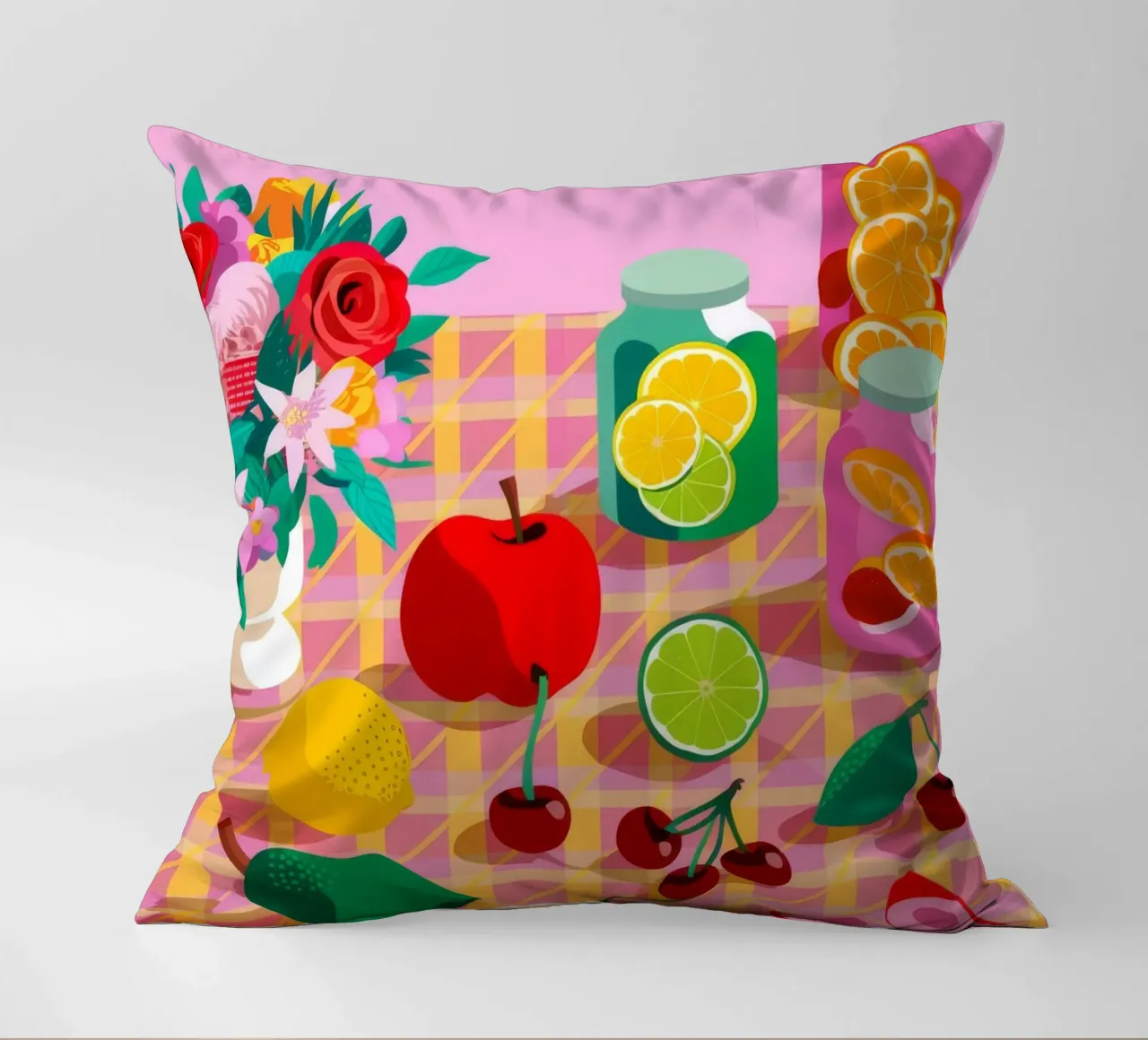 Radiosità mattutina fruttata cuscino da Chroma Haven