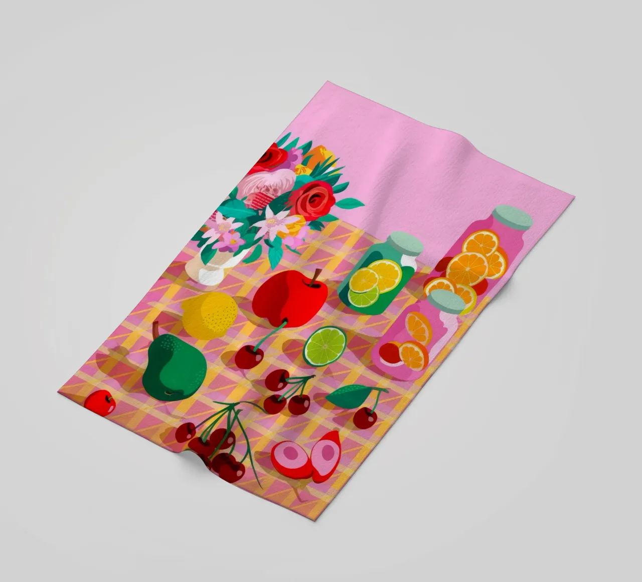 Radiosità mattutina fruttata telo mare da Chroma Haven