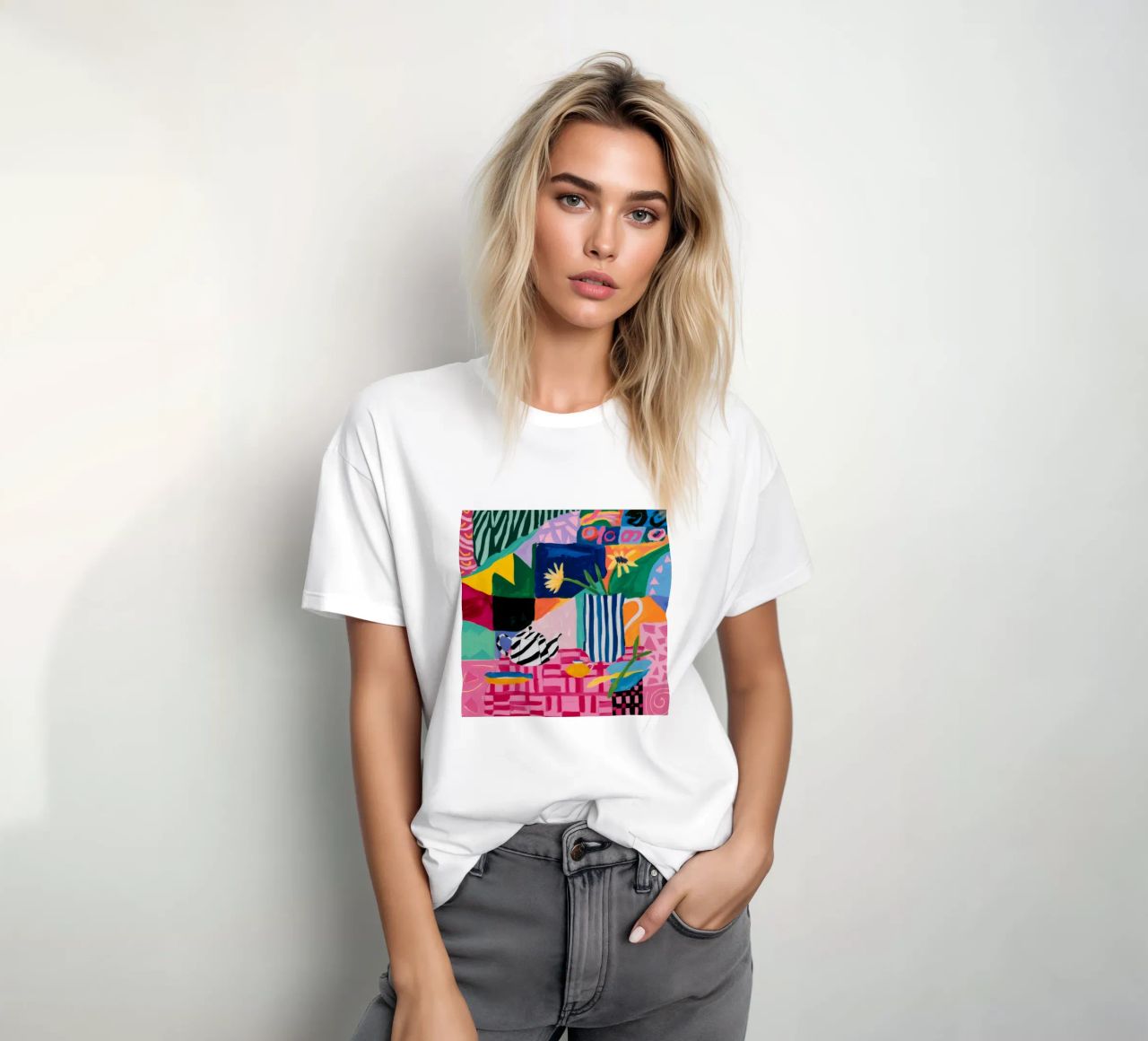 Collisione gioiosa di modelli t-shirt da Ember Stone