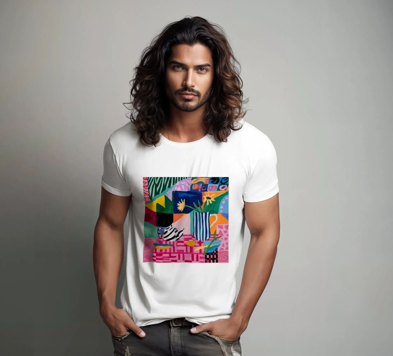 Collisione gioiosa di modelli t-shirt da Ember Stone