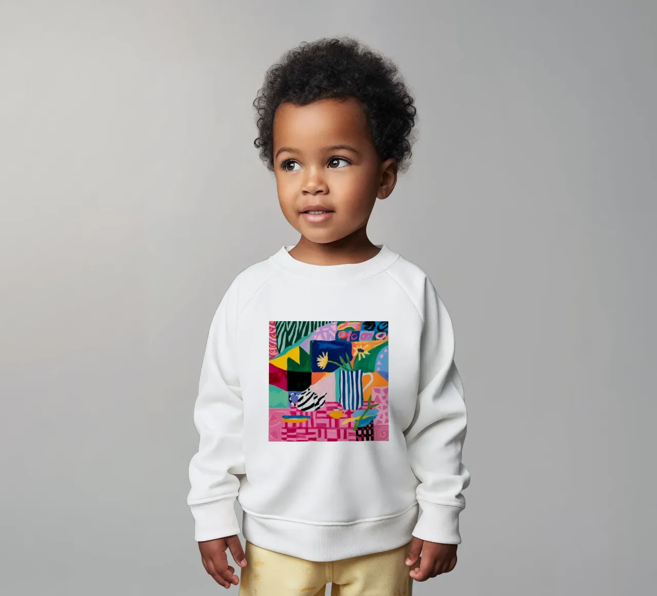 Collisione gioiosa di modelli felpa neonato da Ember Stone