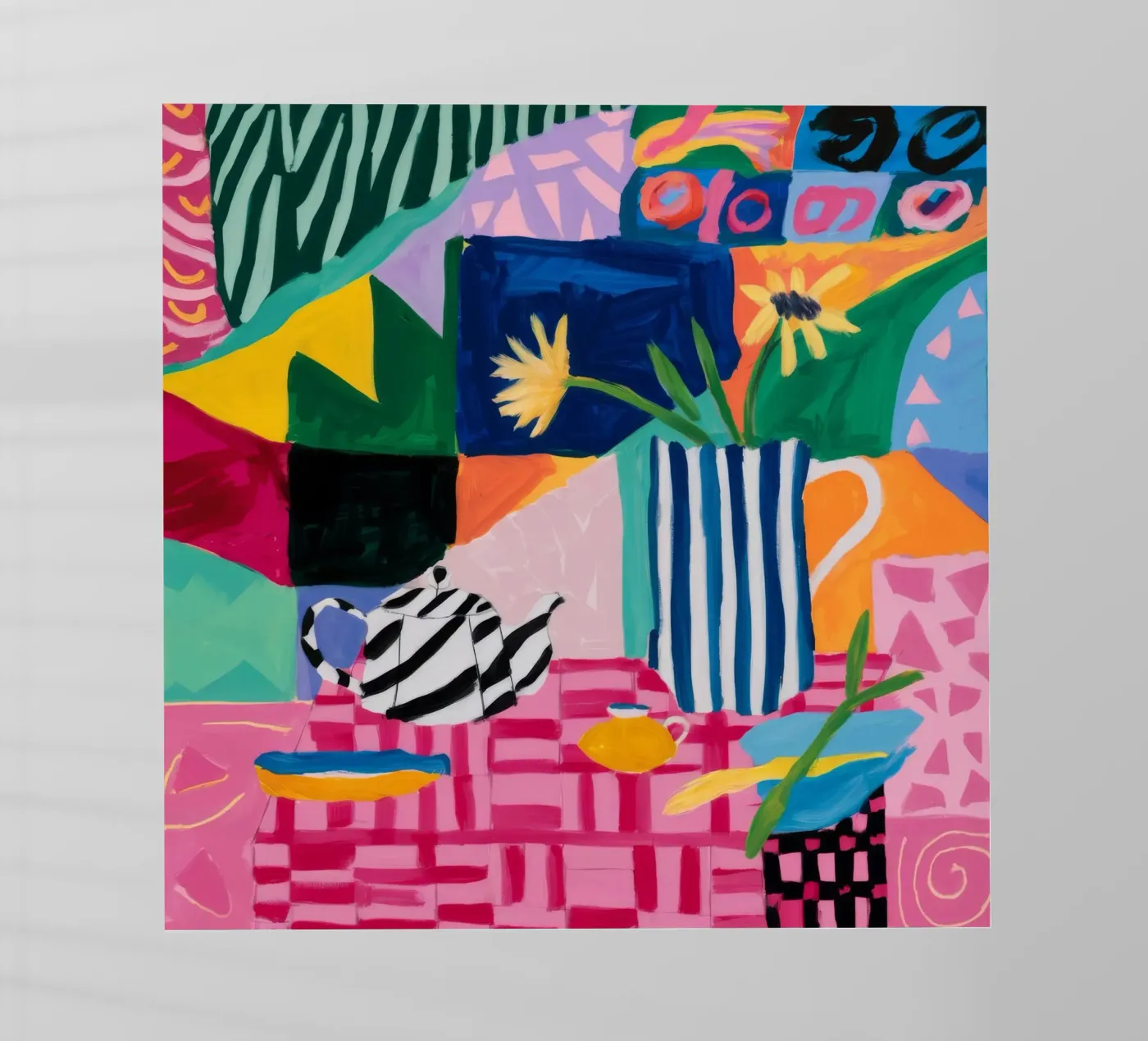 Joyful Pattern Collision pellicola backlit da Ember Stone