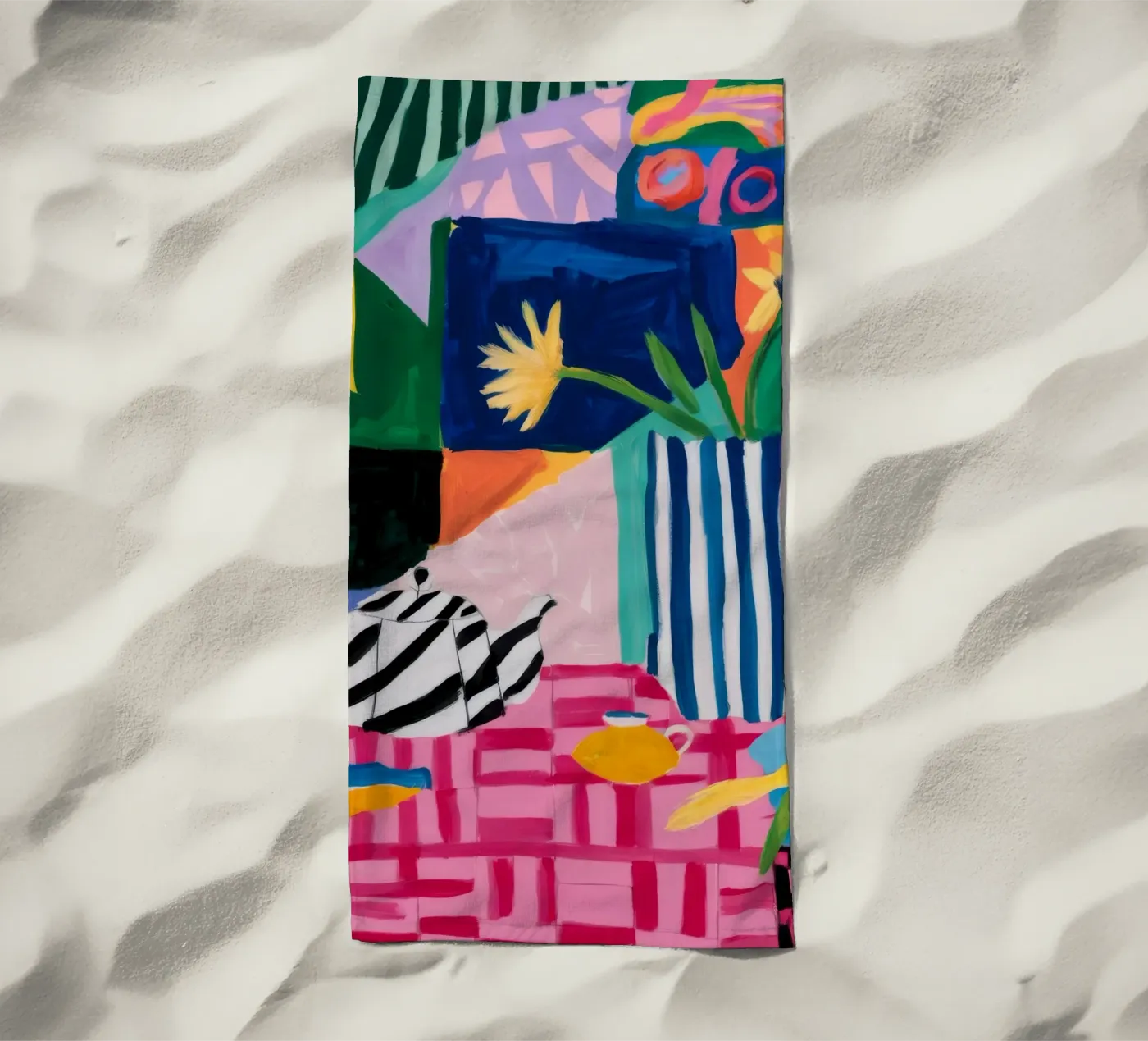 Joyful Pattern Collision telo mare da Ember Stone