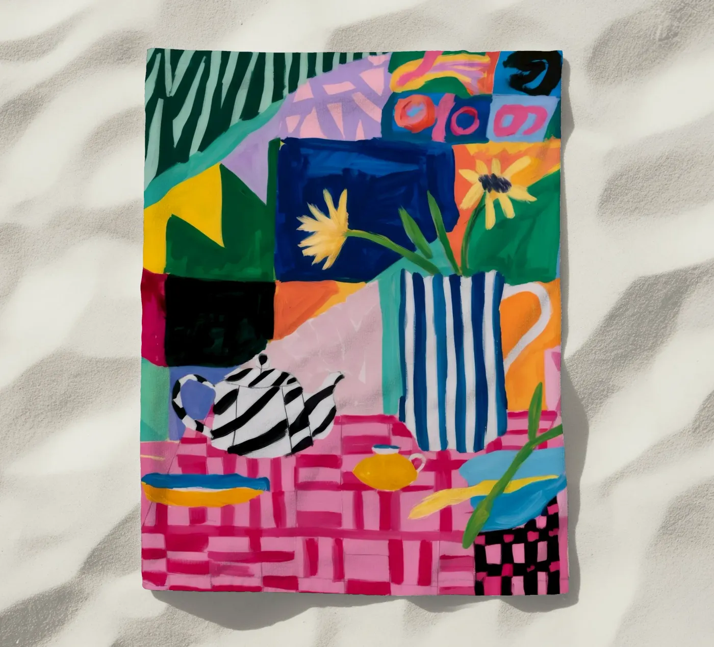 Joyful Pattern Collision telo mare da Ember Stone