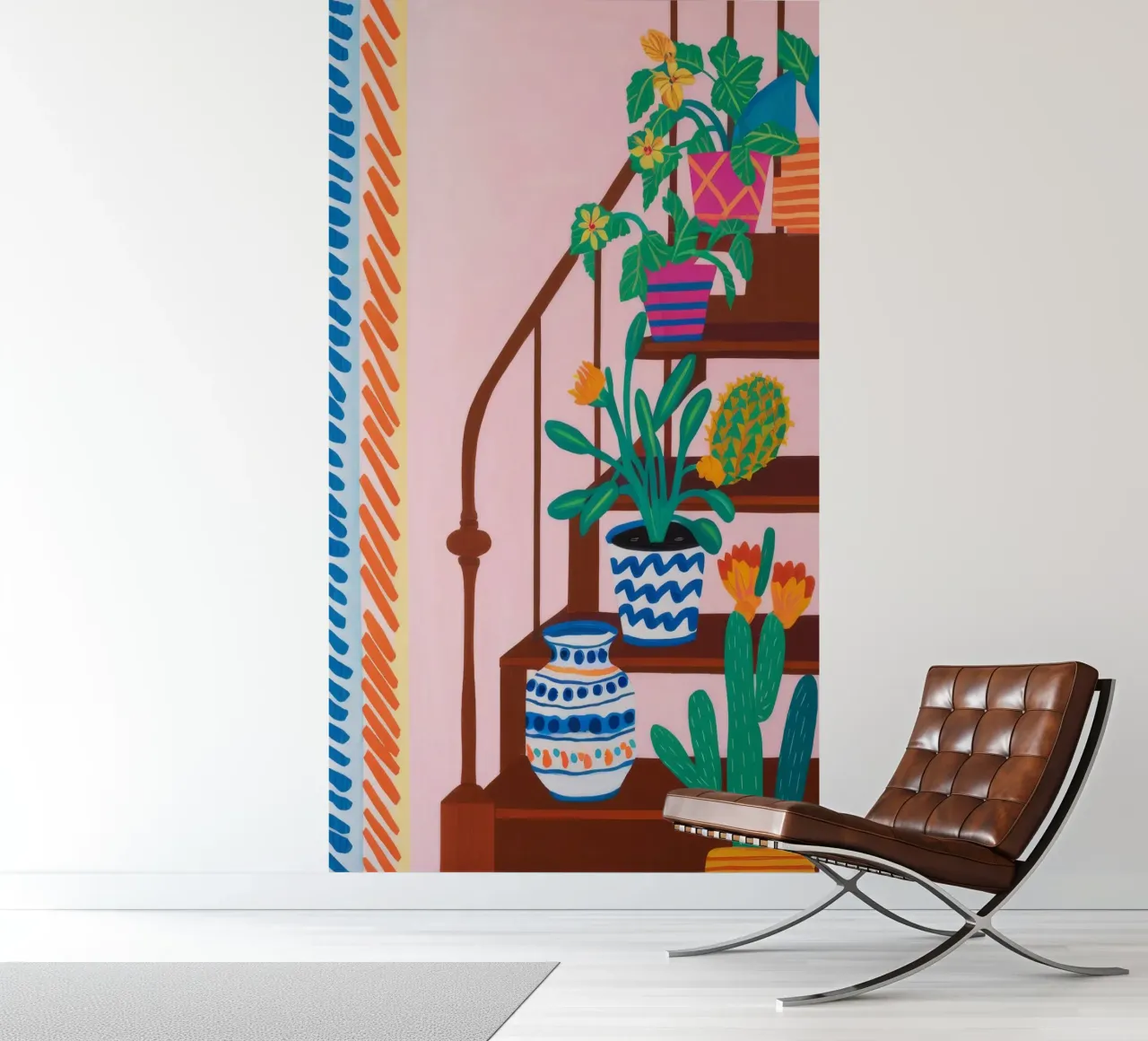 Bohemian Plant Haven photo wallpaper by Chroma Haven