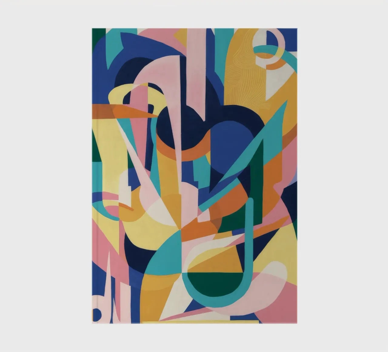 Deconstructed Rhythmic Forms notebook by Ember Stone