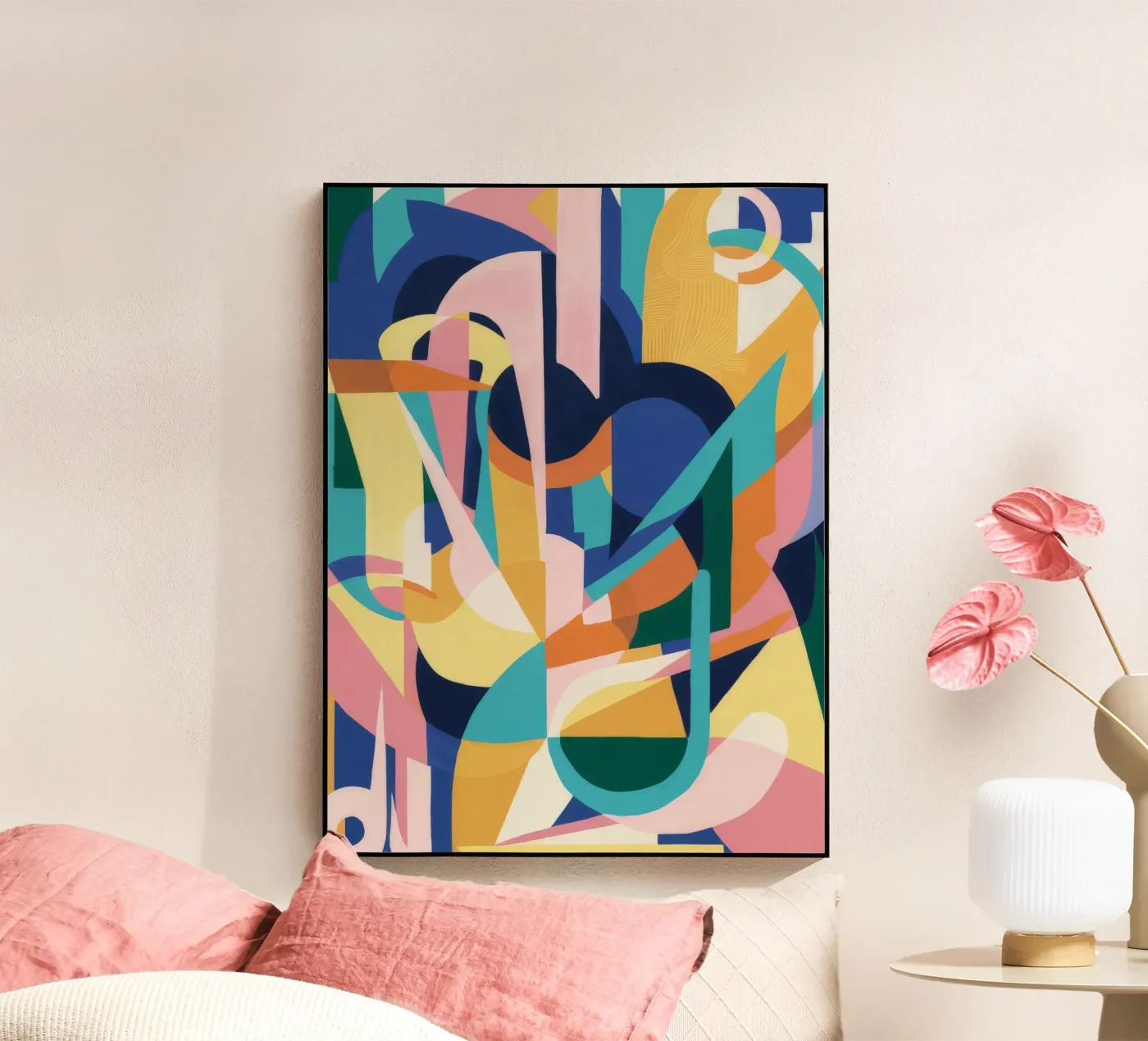 Deconstructed Rhythmic Forms acryl van Ember Stone