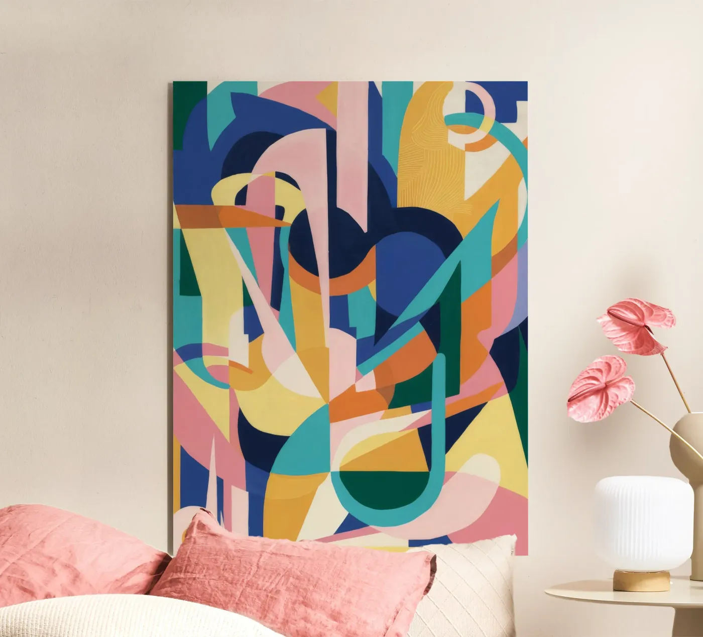 Deconstructed Rhythmic Forms forex plate by Ember Stone
