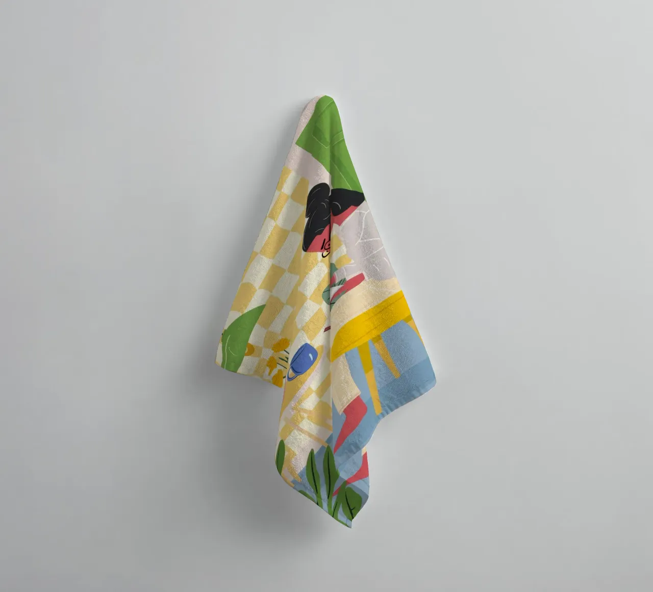 Focused Work Moment towel by Chroma Haven