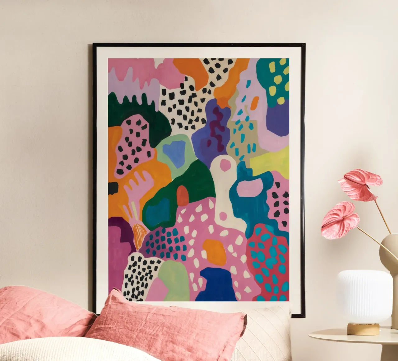 Abstract Color Play hahnemühle by Chroma Haven