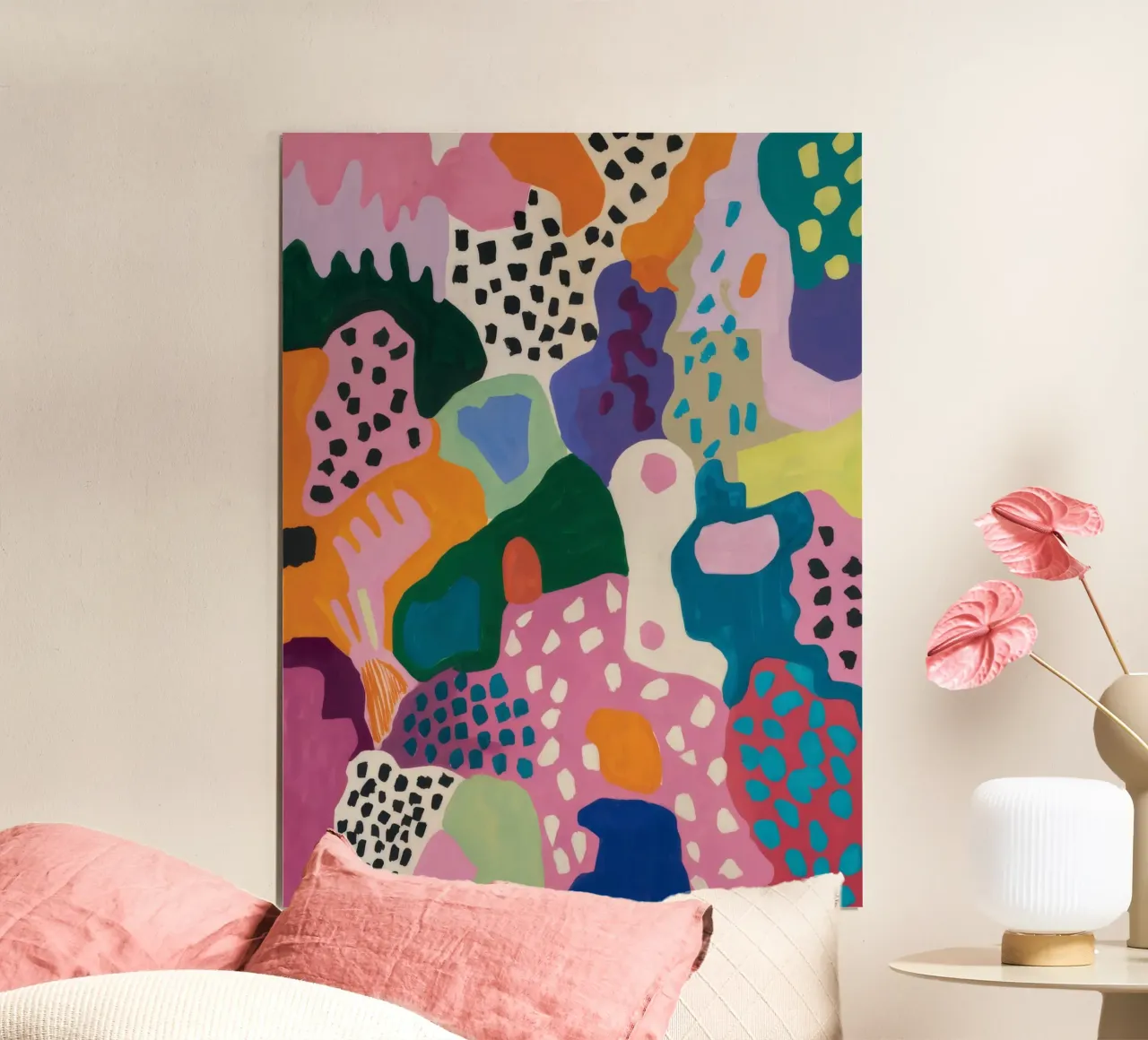 Abstract Color Play hahnemühle by Chroma Haven
