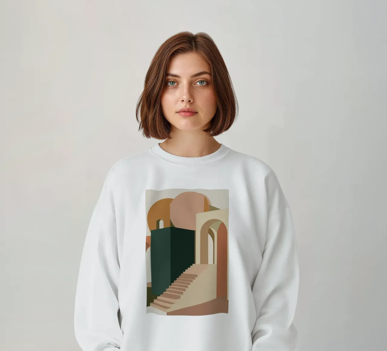 Scalinata baciata dal sole felpa da Ember Stone