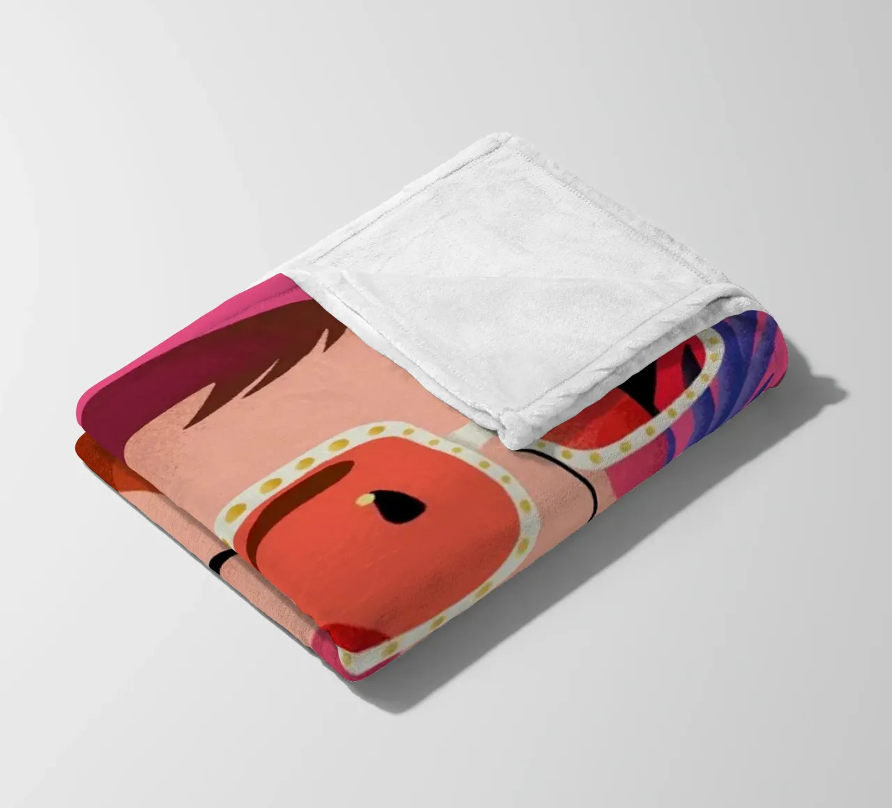Elton John Portrait coperta in pile da Rafa Gomes