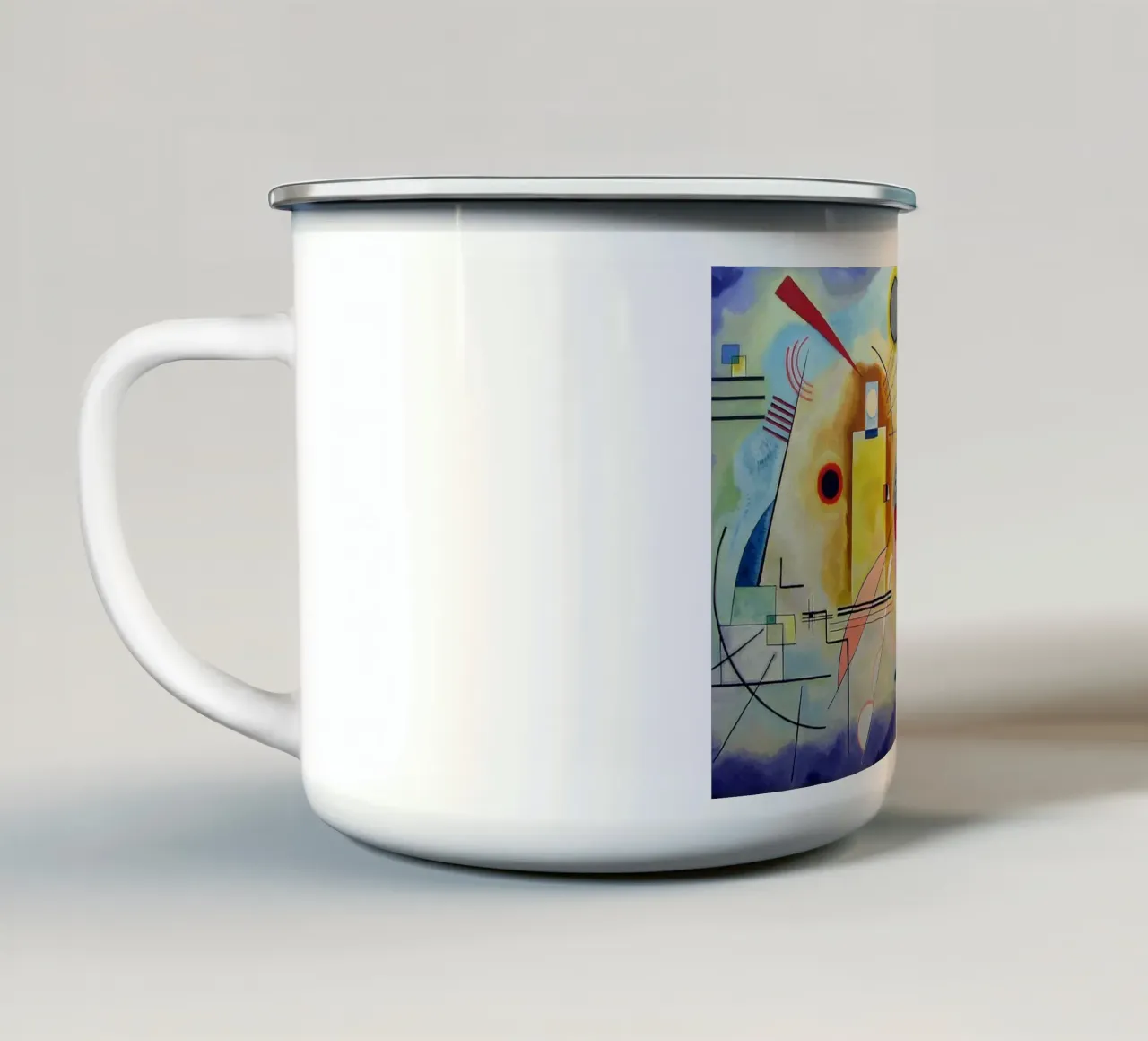 Wassily Kandinsky Arte tazza in smalto da Maegan