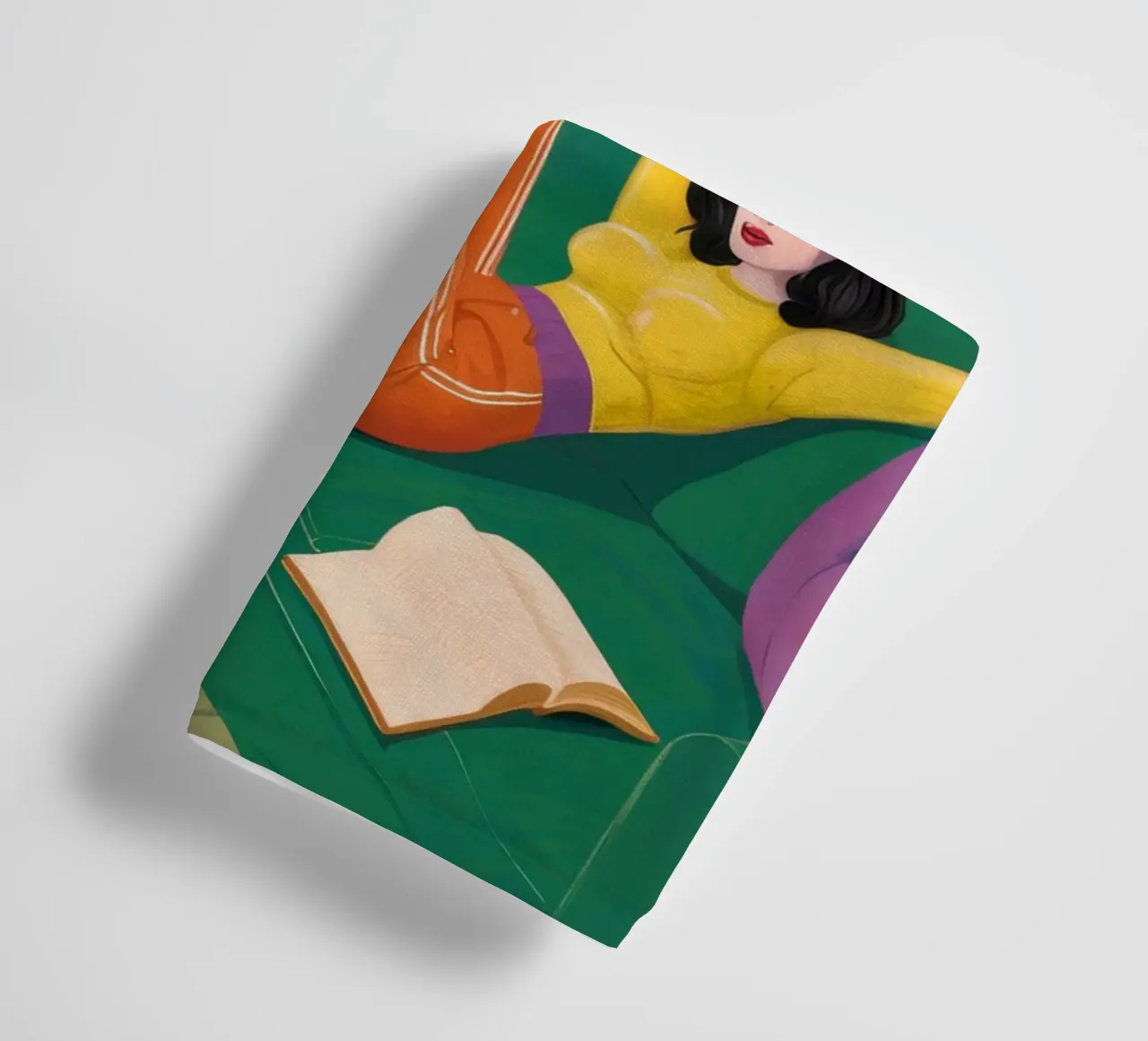 Escapade lecture douillette serviette de bain de Ember Stone