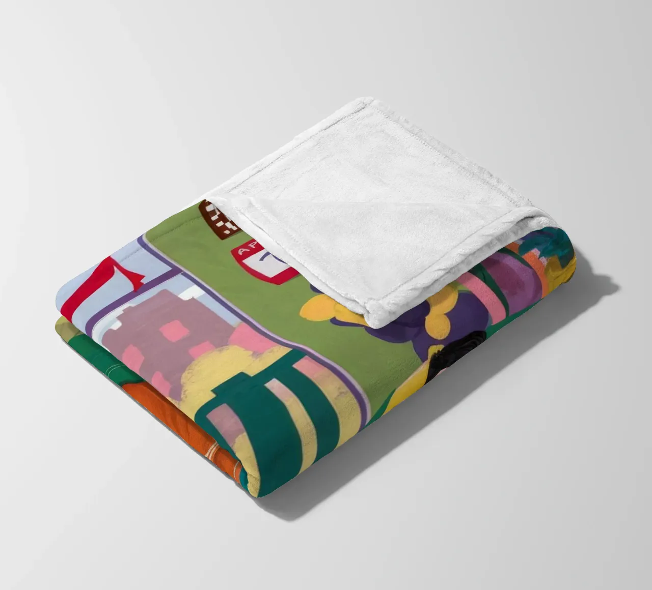 Fuga di lettura accogliente coperta in pile da Ember Stone