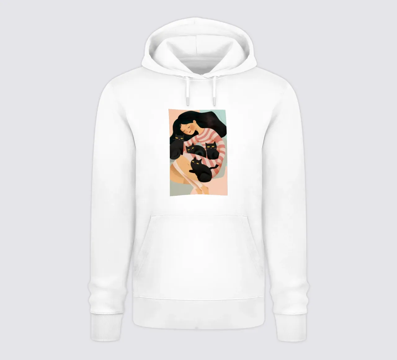 Coccole per gatti felpa con cappuccio da Chroma Haven