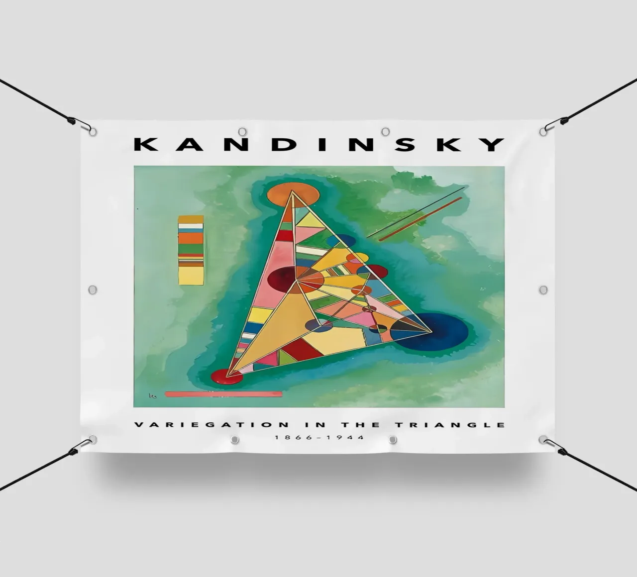 Wassily Kandinsky telo in pvc da Maegan