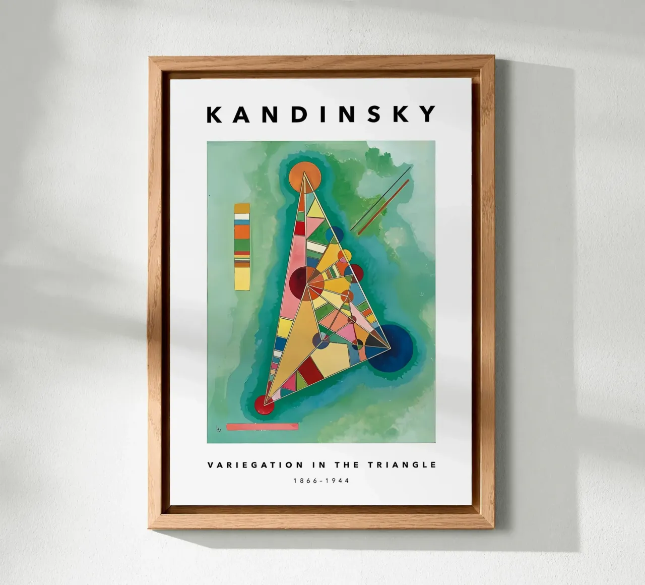 Wassily Kandinsky alluminio dibond da Maegan