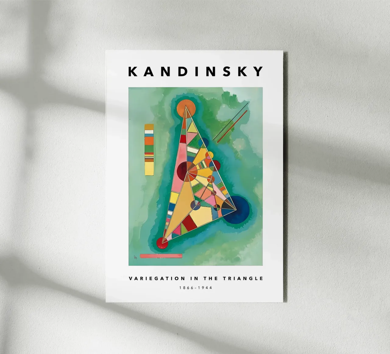 Wassily Kandinsky alluminio dibond da Maegan