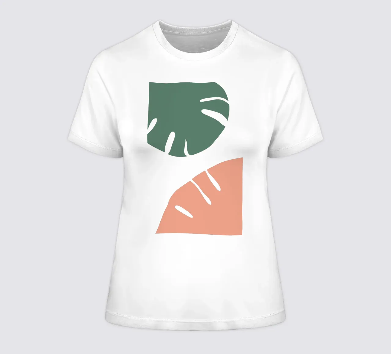 hojas combinadas camiseta de mujer de HicksShop