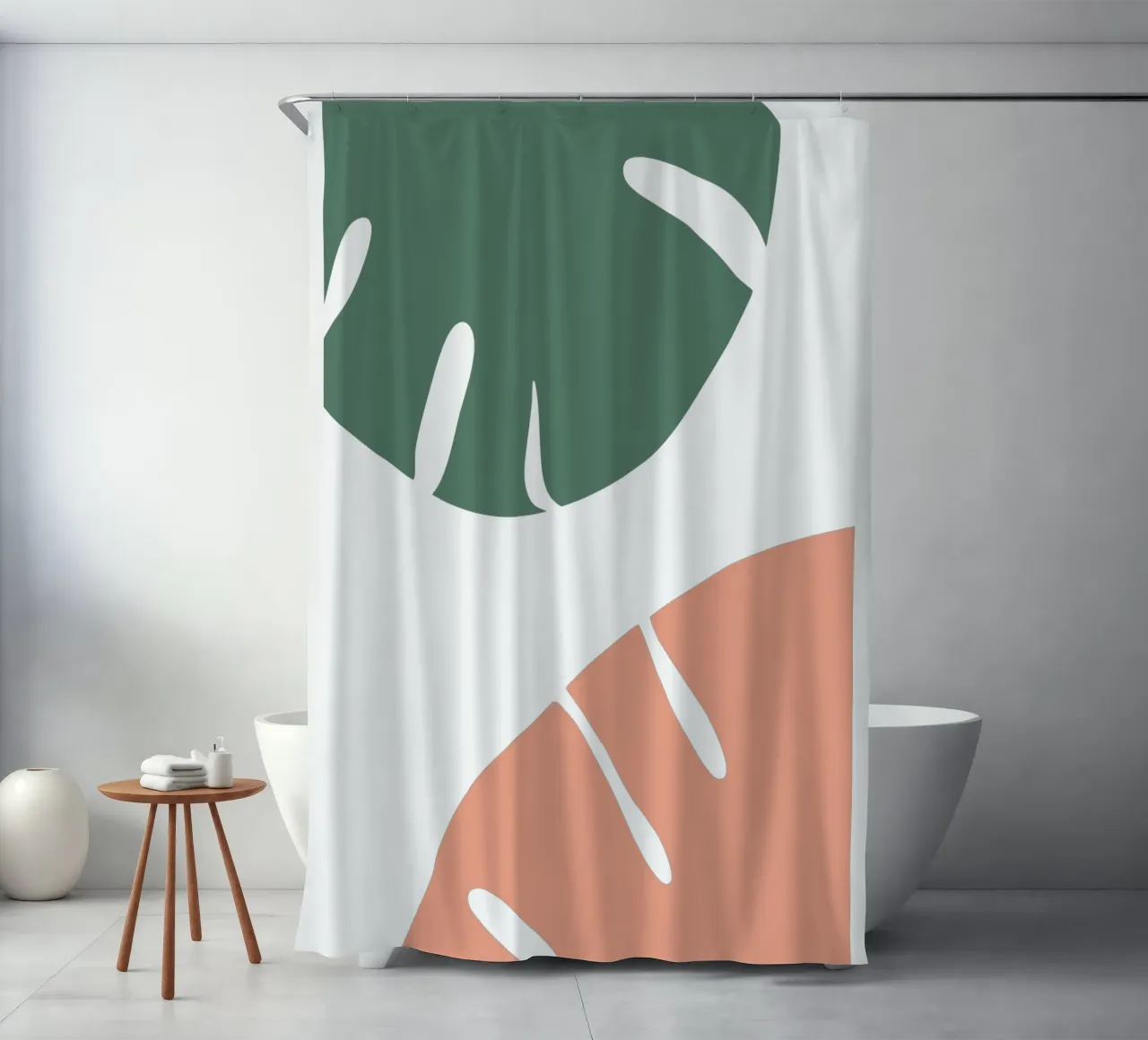 foglie combinate tenda da doccia da HicksShop