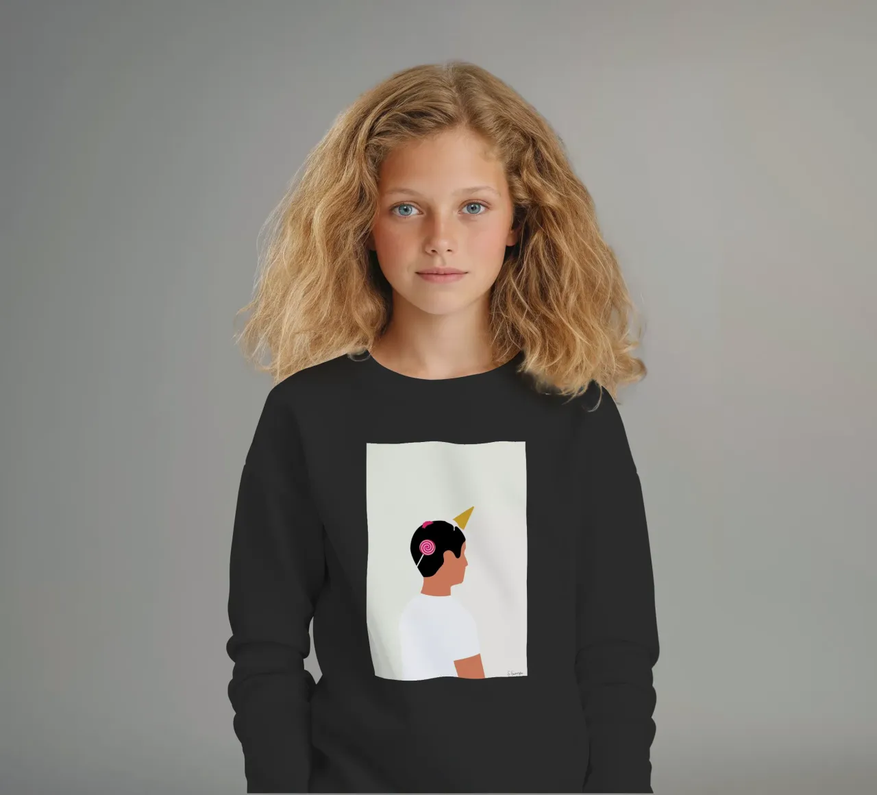 Hoppeborg felpa bambino da Swen Swensøn