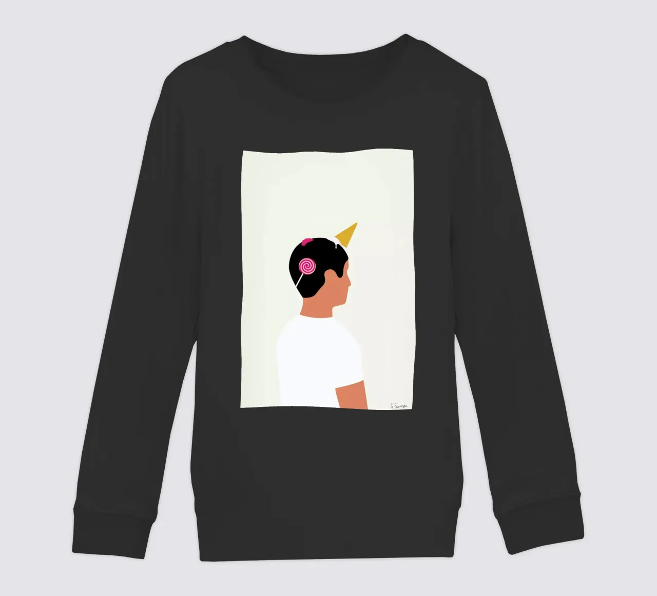 Hoppeborg felpa bambino da Swen Swensøn