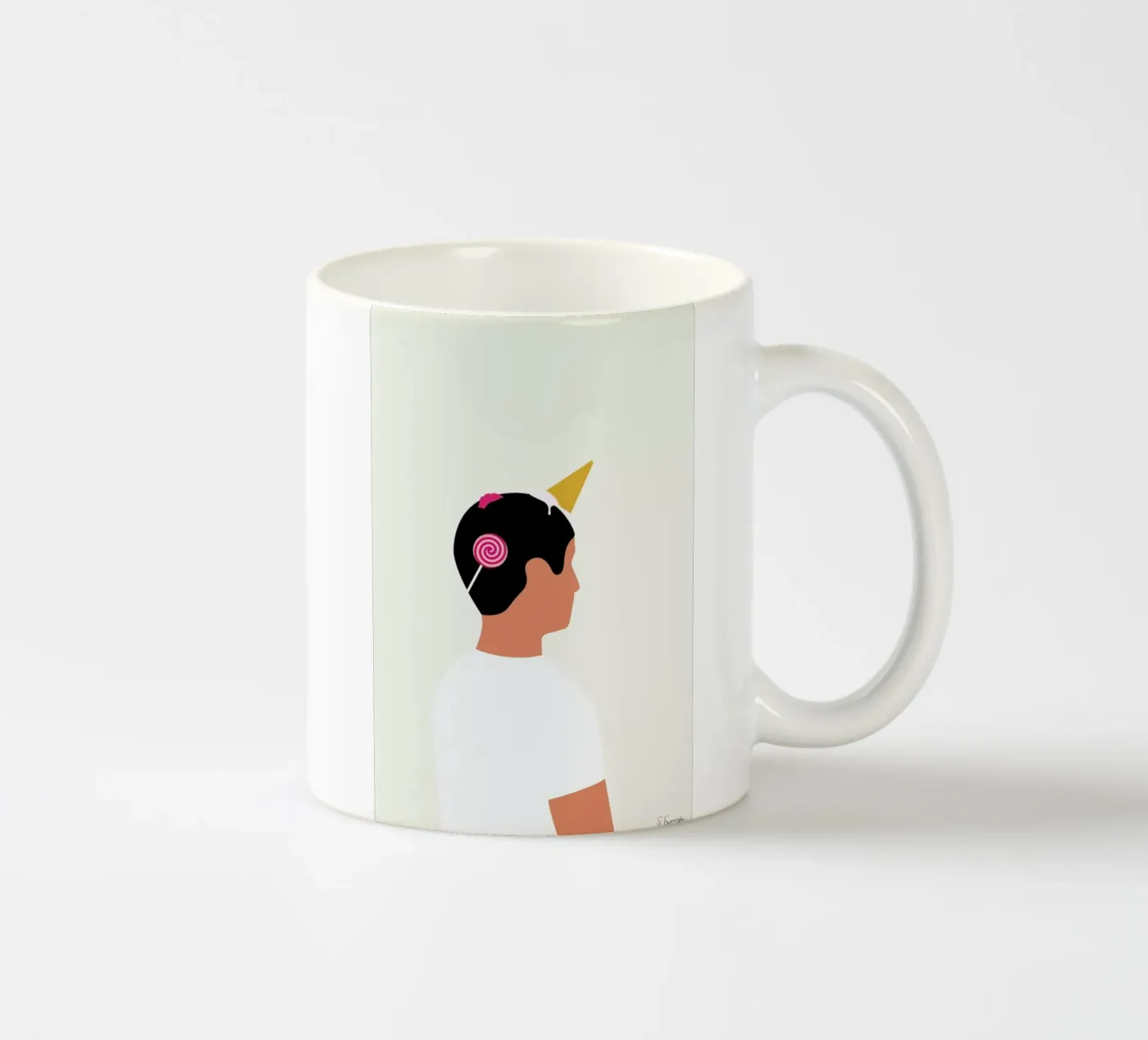 Hoppeborg ceramic mug by Swen Swensøn