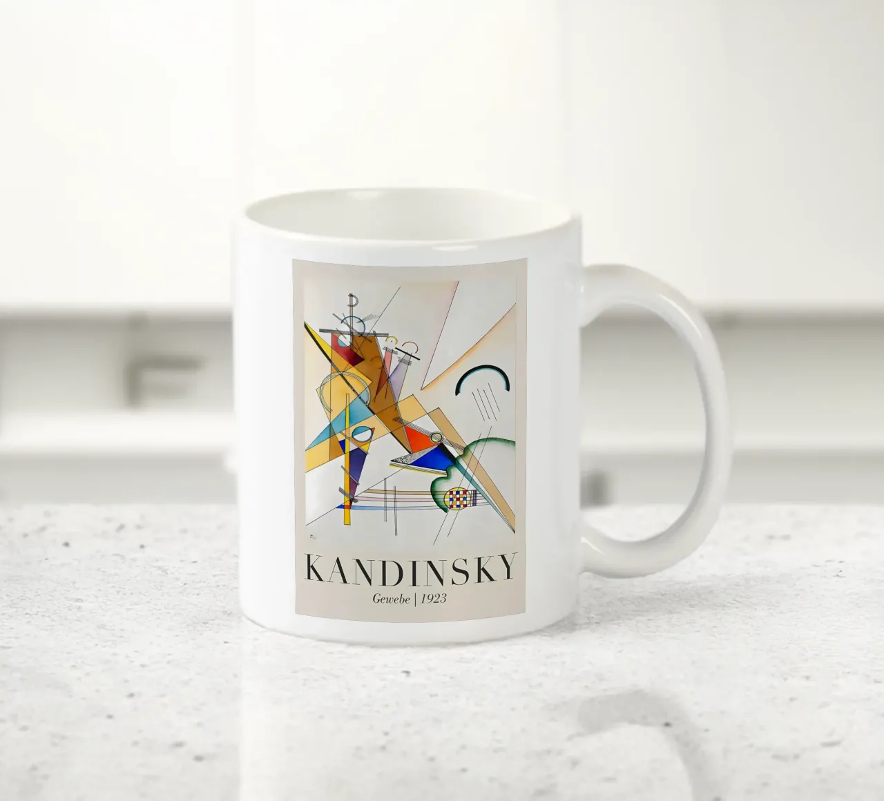 Wassily Kandinsky tazza in ceramica da Maegan