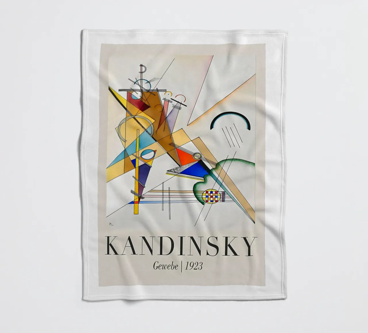 Wassily Kandinsky coperta in pile da Maegan