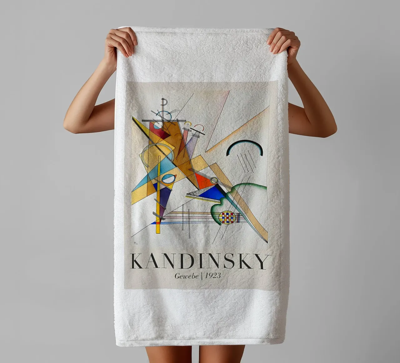 Wassily Kandinsky asciugamano da bagno da Maegan