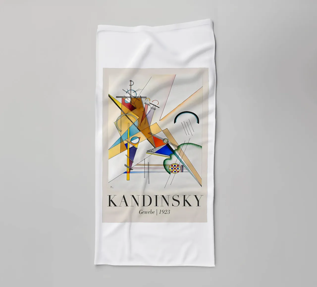 Wassily Kandinsky asciugamano da bagno da Maegan