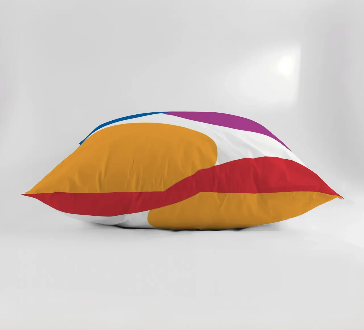 forme astratte e colorate cuscino da HicksShop