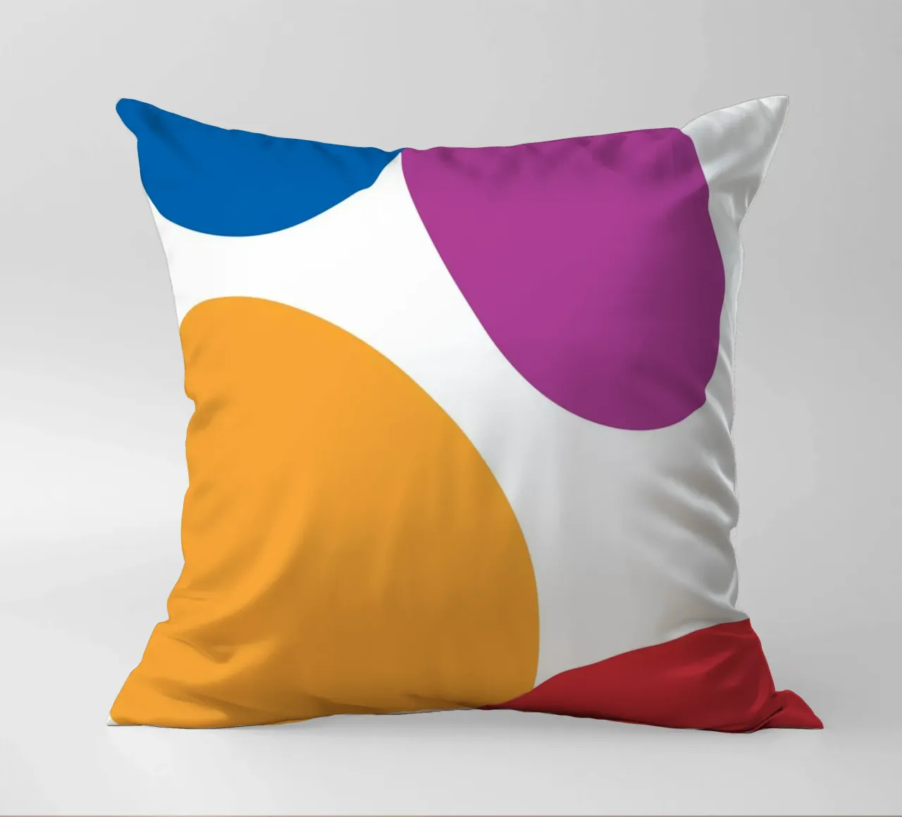 forme astratte e colorate cuscino da HicksShop