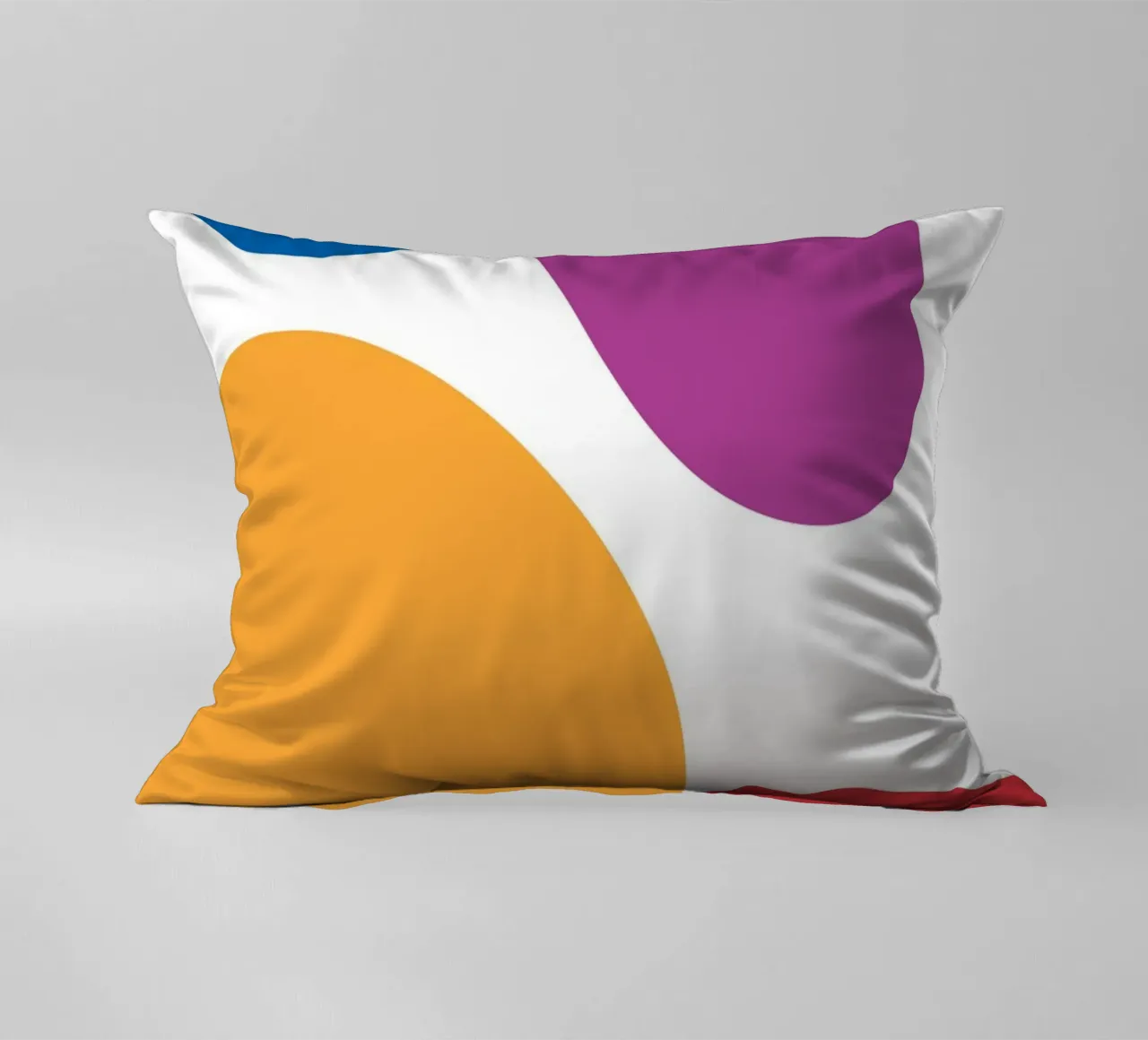 forme astratte e colorate cuscino da HicksShop