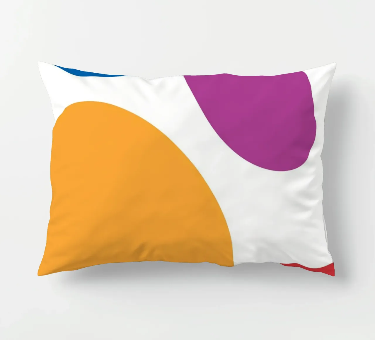 forme astratte e colorate cuscino da HicksShop