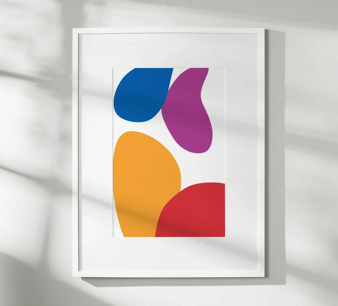 forme astratte e colorate carta hahnemühle da HicksShop