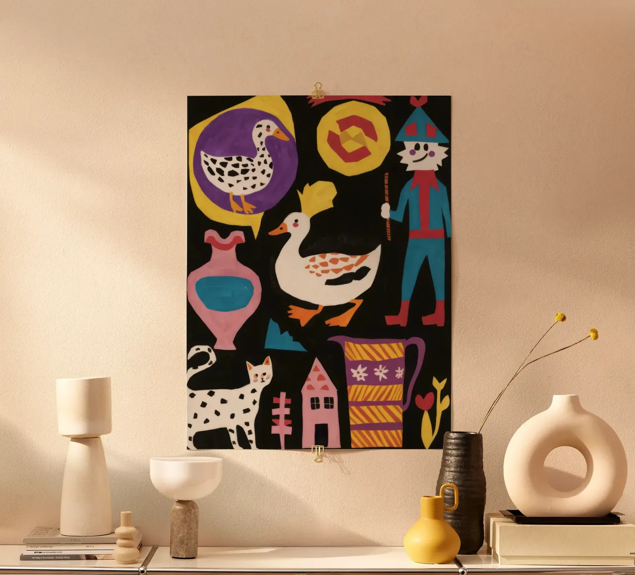 Amici animali del folclore poster da Chroma Haven