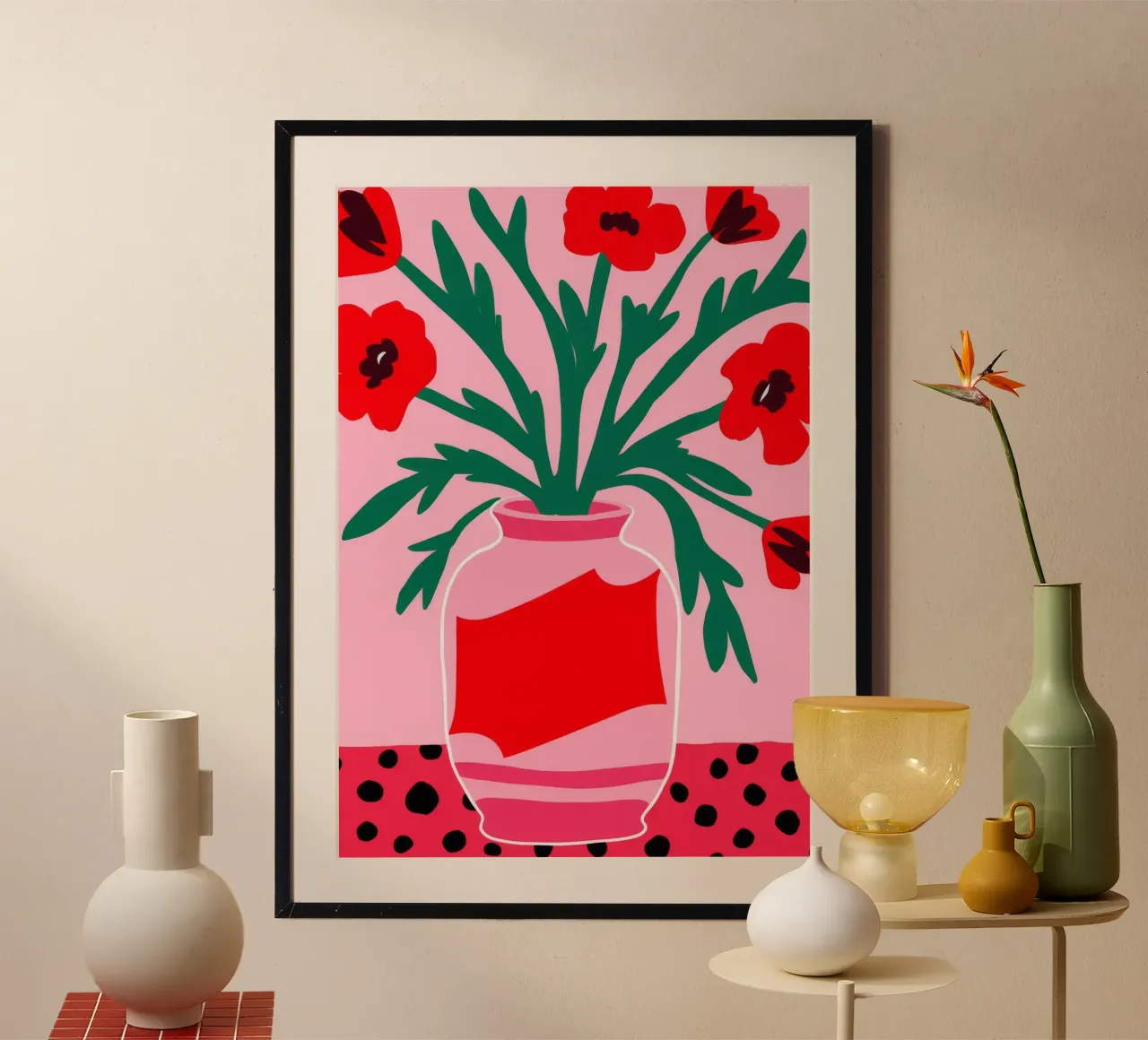 Mohnrosa Perfektion Poster von Ember Stone
