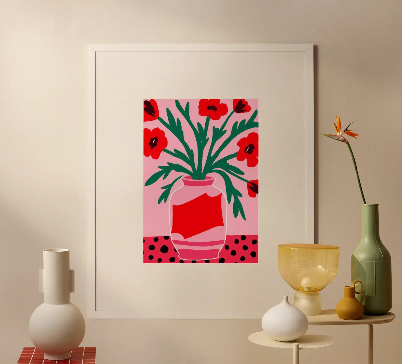 Mohnrosa Perfektion Poster von Ember Stone