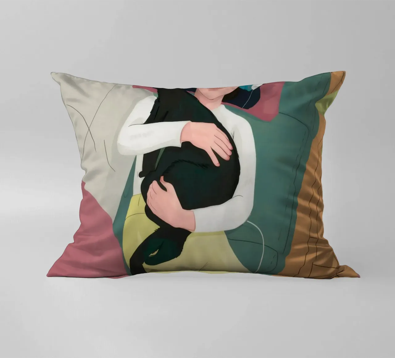 Abbraccio d'amore Melodia cuscino da Chroma Haven
