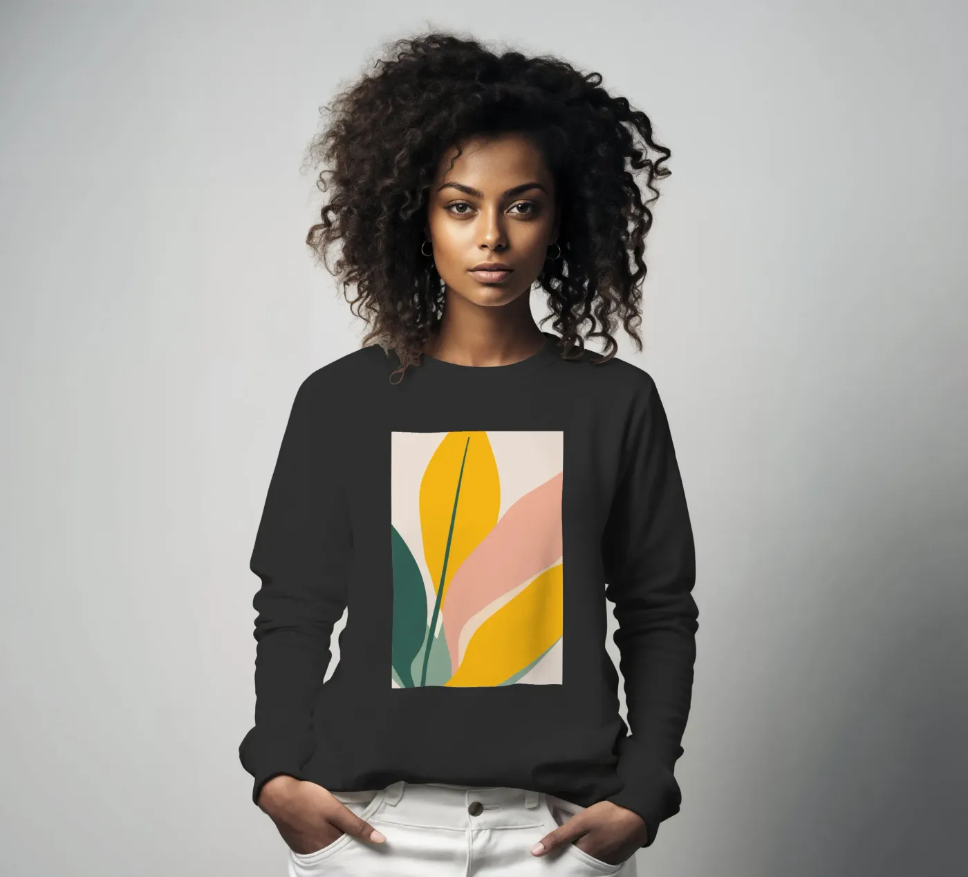 Visual tranquility sweatshirt by HicksShop