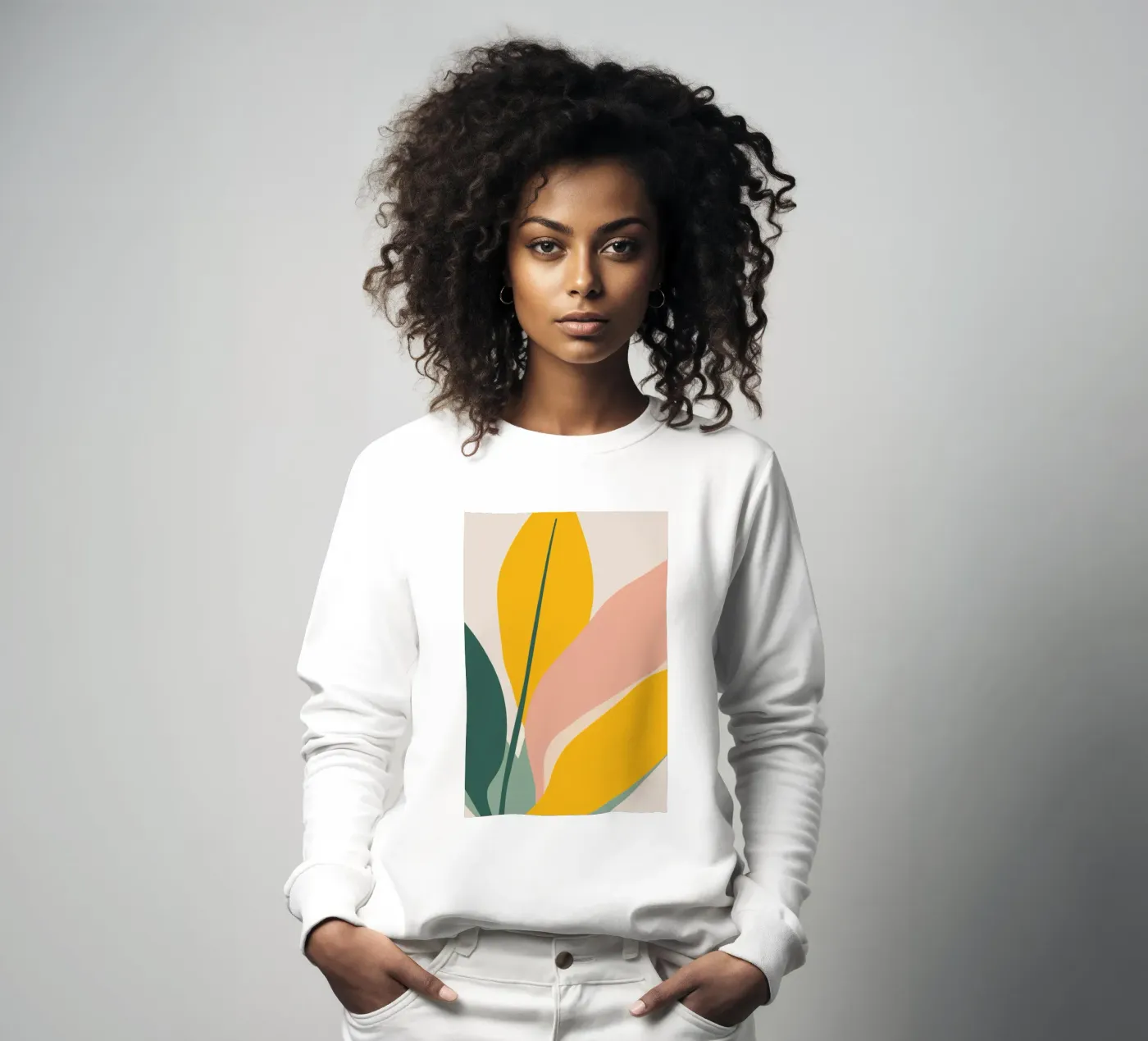 Visual tranquility sweatshirt by HicksShop