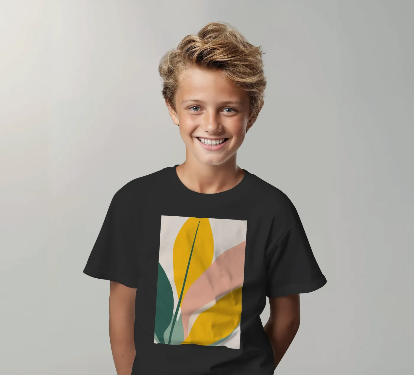 Visual tranquility kids t-shirt by HicksShop