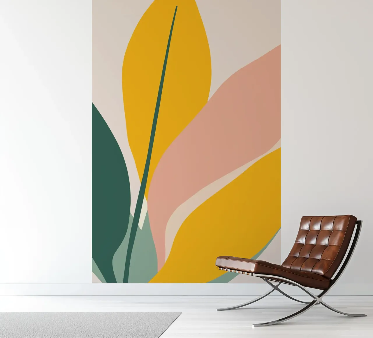 Visual tranquility fotobehang van HicksShop