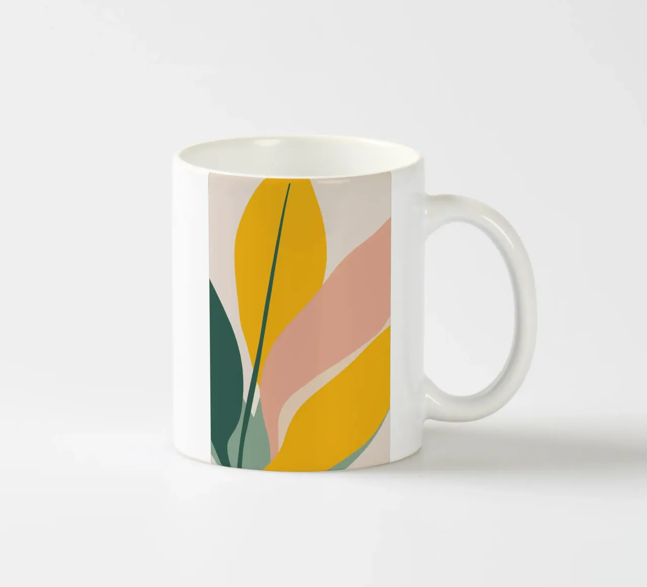 Visual tranquility ceramic mug by HicksShop
